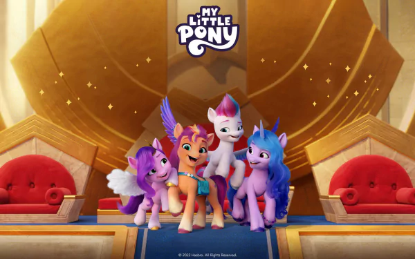 Zipp Storm Pipp Petals Izzy Moonbow Sunny Starscout movie My Little Pony: A New Generation HD Desktop Wallpaper | Background Image