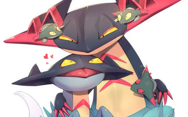 Drakloak (Pokémon) Dragapult (Pokémon) video game Pokémon: Sword and Shield HD Desktop Wallpaper | Background Image