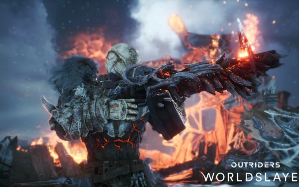 video game Outriders HD Desktop Wallpaper | Background Image