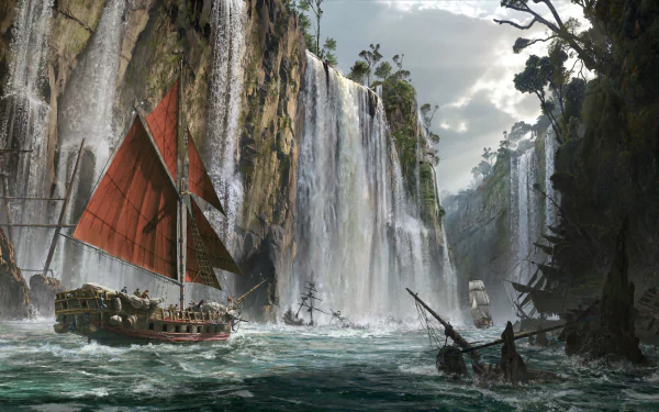 video game Skull and Bones HD Desktop Wallpaper | Background Image