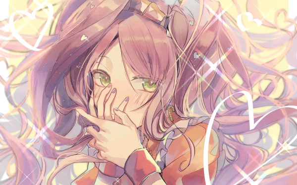 Kokoro Hanabusa Anime I-Chu: Halfway Through the Idol HD Desktop Wallpaper | Background Image