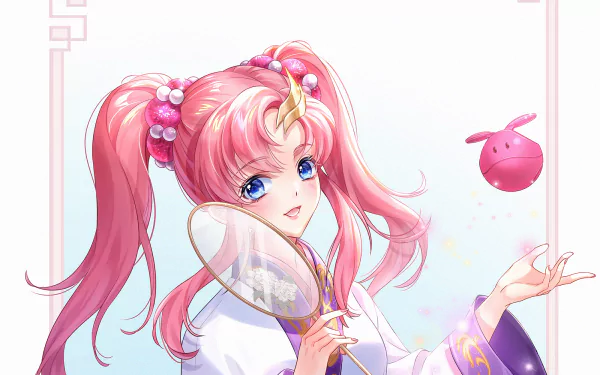 Lacus Clyne Anime Mobile Suit Gundam Seed HD Desktop Wallpaper | Background Image