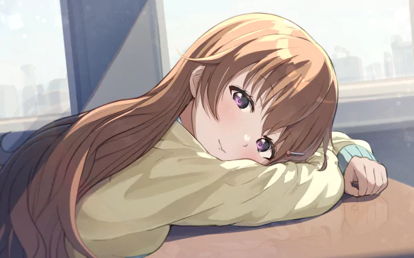 Kanata Konoe Anime Love Live! Nijigasaki High School Idol Club HD Desktop Wallpaper | Background Image