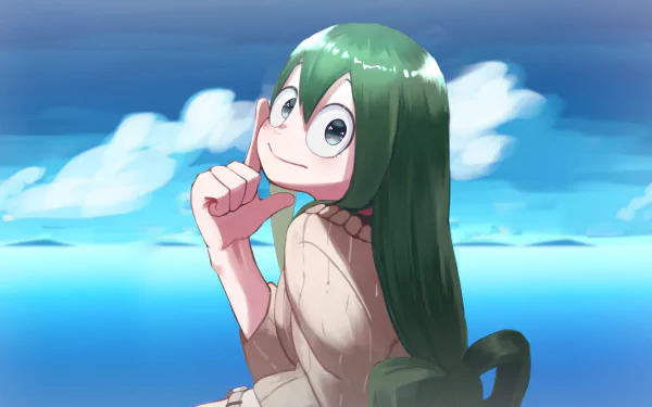 Tsuyu Asui Anime My Hero Academia HD Desktop Wallpaper | Background Image