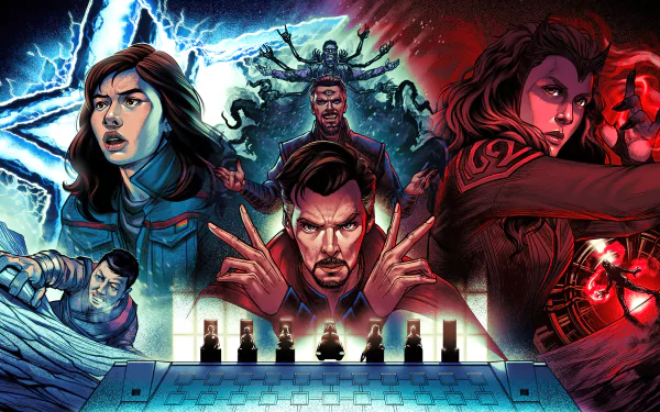 movie Doctor Strange in the Multiverse of Madness HD Desktop Wallpaper | Background Image