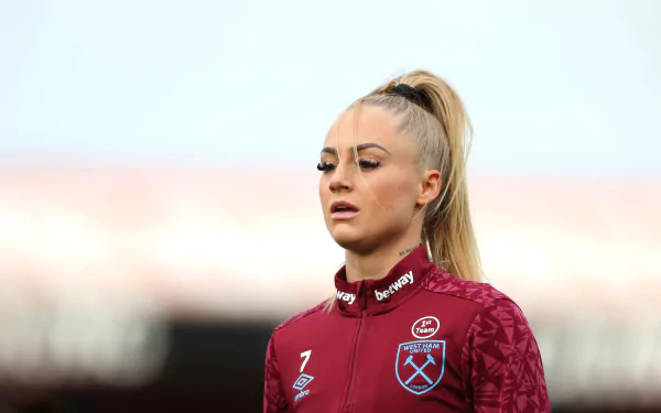 Switzerland West Ham United F.C. soccer Alisha Lehmann Sports HD Desktop Wallpaper | Background Image