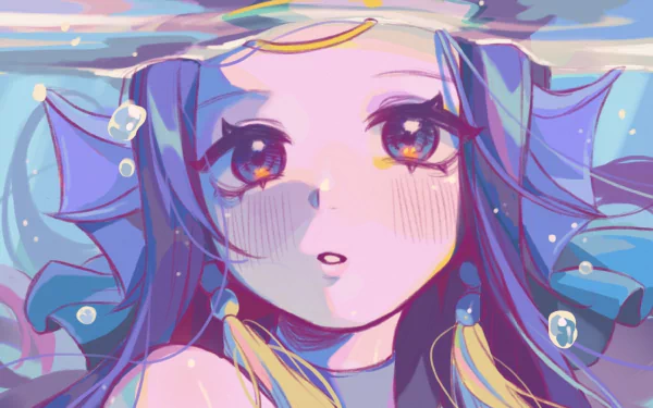 Nami (League of Legends) video game League Of Legends HD Desktop Wallpaper | Background Image