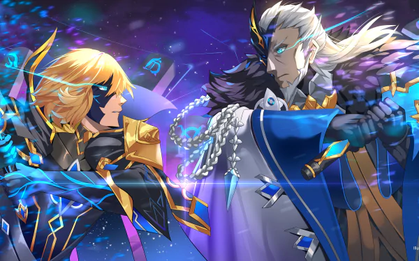 Pierro (Genshin Impact) Dainsleif (Genshin Impact) video game Genshin Impact HD Desktop Wallpaper | Background Image