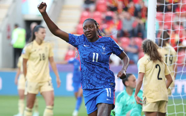 France Women's National Football Team Belgium French UEFA Woman's Euro 2022 Kadidiatou Diani Sports HD Desktop Wallpaper | Background Image