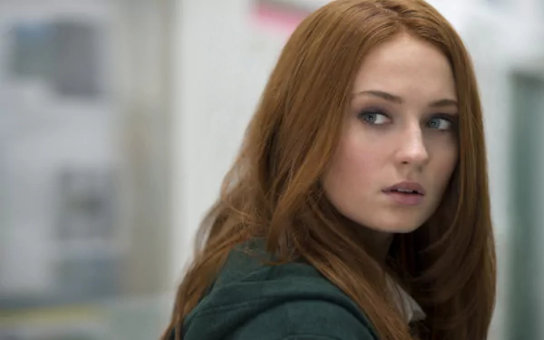 redhead British actress Celebrity Sophie Turner HD Desktop Wallpaper | Background Image
