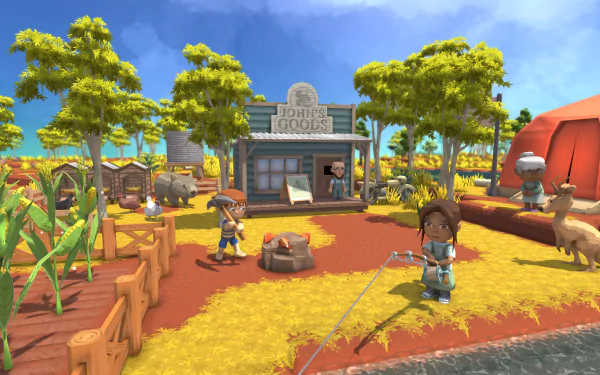 video game Dinkum HD Desktop Wallpaper | Background Image