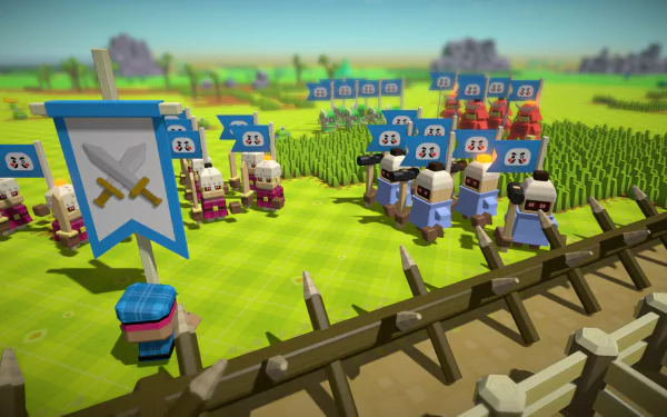 video game Autonauts vs Piratebots HD Desktop Wallpaper | Background Image