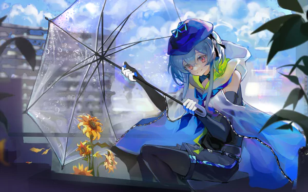 Mizuki (Arknights) video game Arknights HD Desktop Wallpaper | Background Image