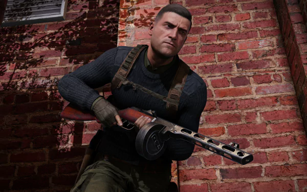 video game Sniper Elite 5 HD Desktop Wallpaper | Background Image