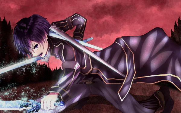 Kirito (Sword Art Online) Anime Sword Art Online HD Desktop Wallpaper | Background Image