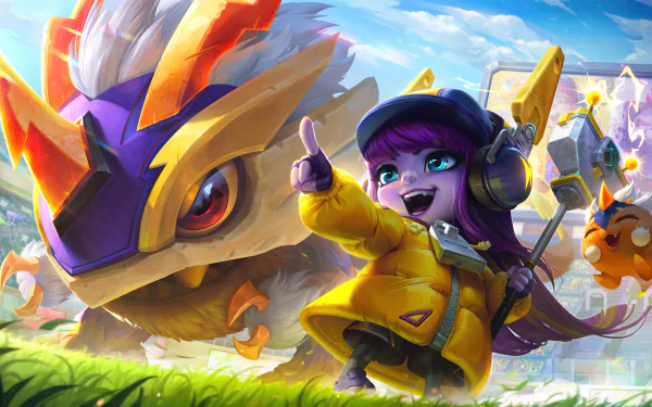 Lulu (League Of Legends) video game League Of Legends HD Desktop Wallpaper | Background Image
