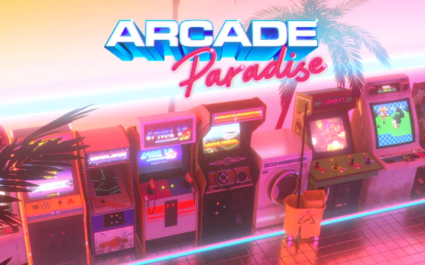 video game Arcade Paradise arcade HD Desktop Wallpaper | Background Image
