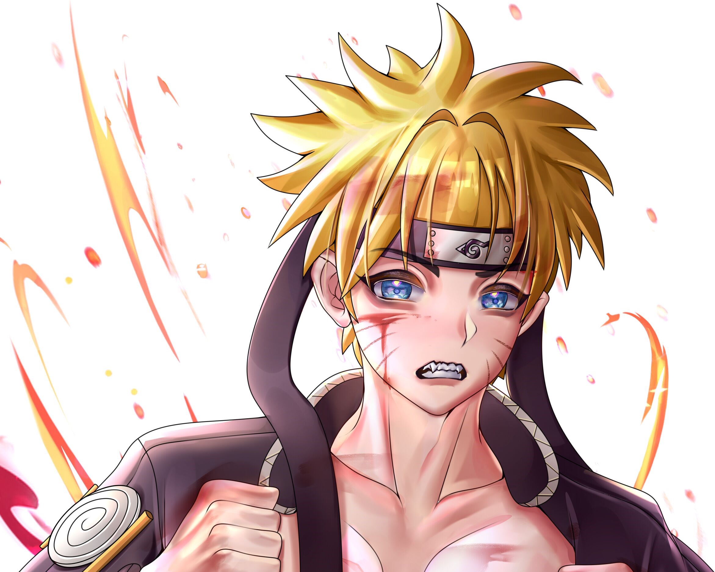 Naruto (anime), fan art, anime  1920x1080 Wallpaper 