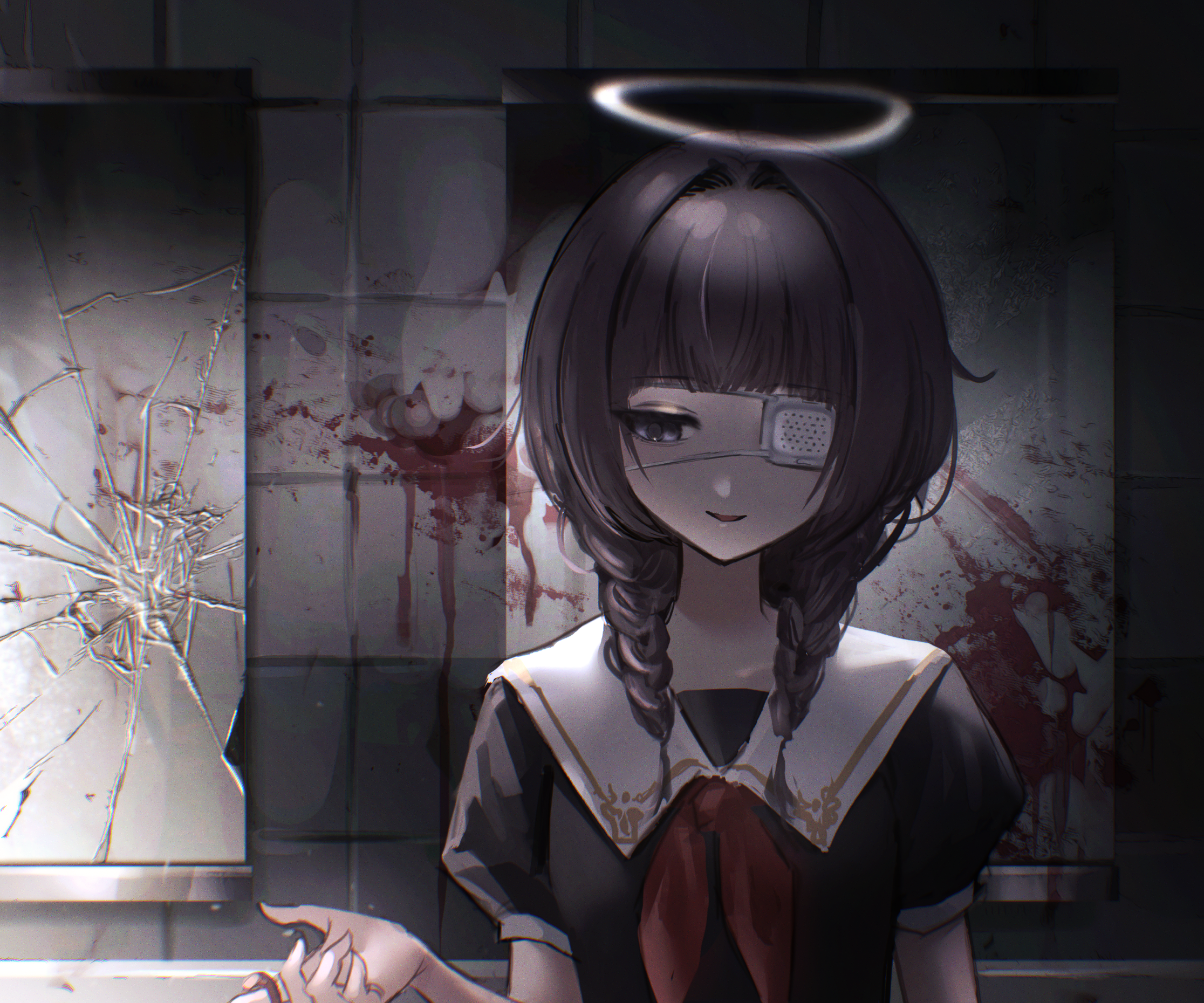 psychotic anime girl