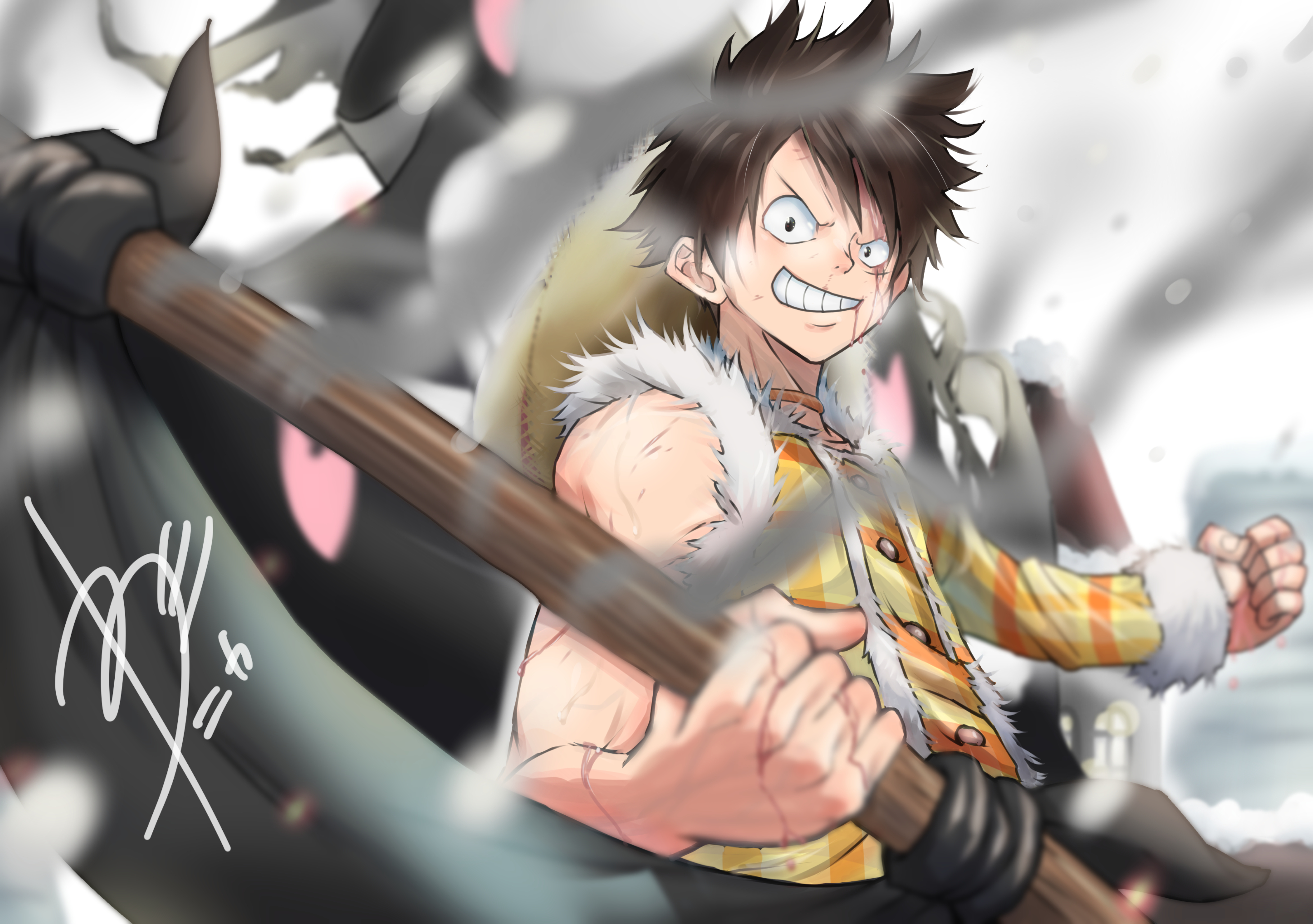 One Piece Luffy Law 4K wallpaper  One piece luffy, One piece anime, One  piece manga