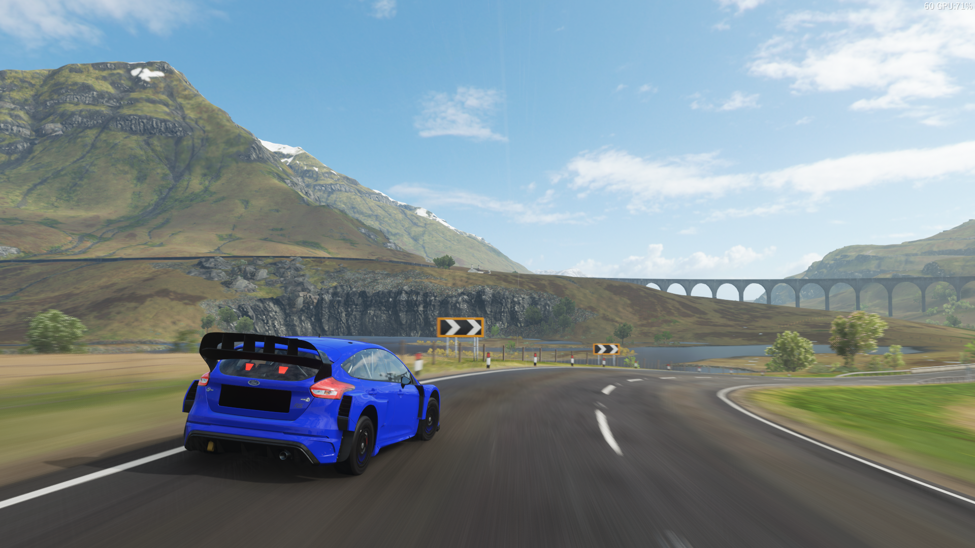 Forza Horizon 4 ford focus RS Blue