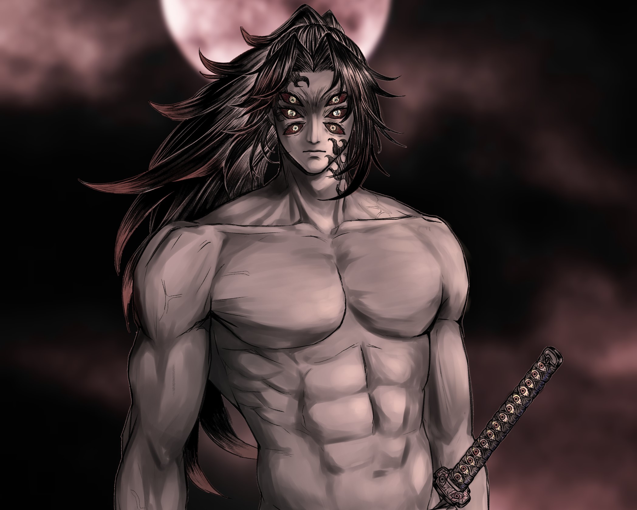 Demon Slayer: Kimetsu no Yaiba HD Wallpaper by rmfwb