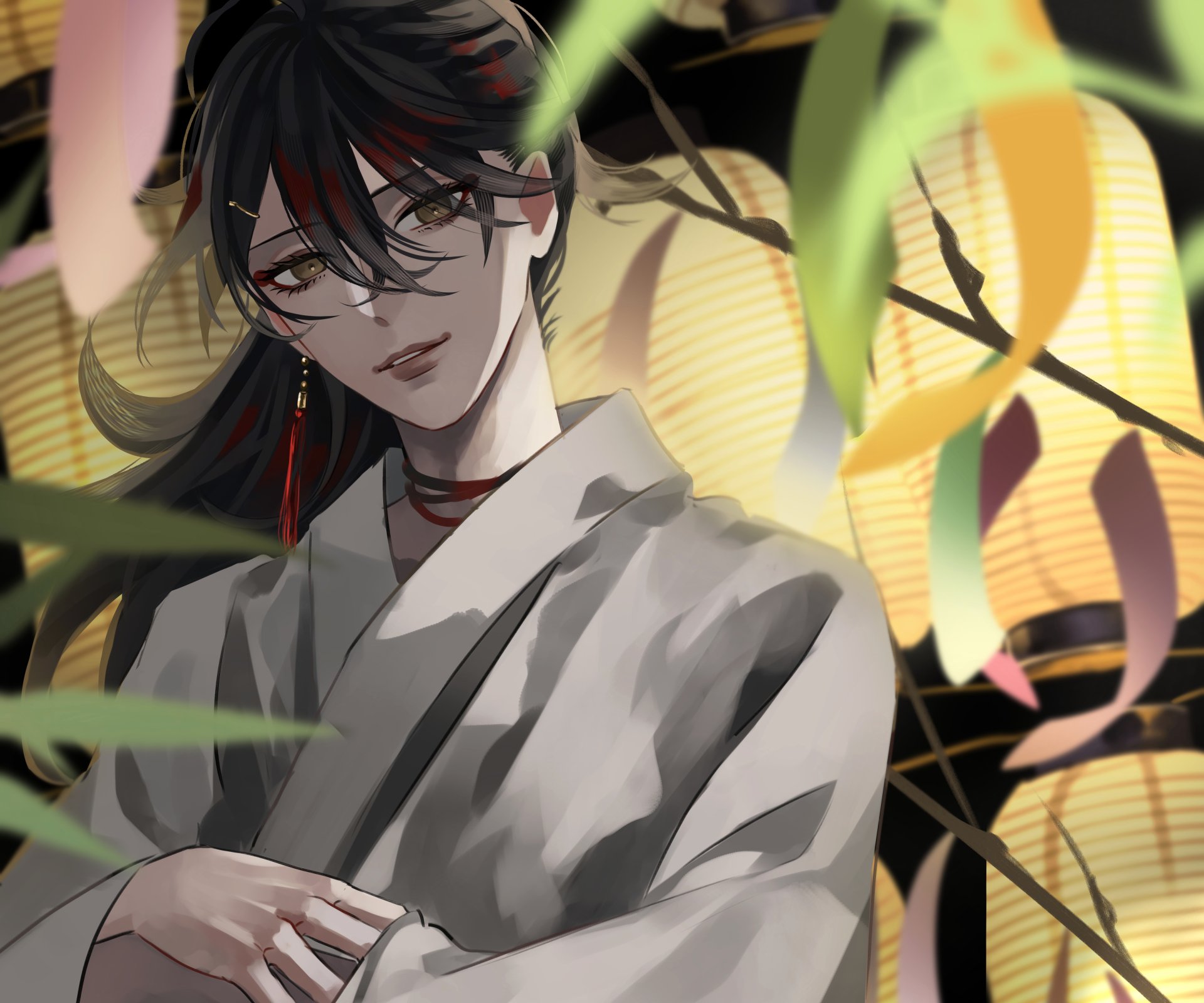 Download Luxiem Vox Akuma Anime Virtual Youtuber 4k Ultra HD Wallpaper