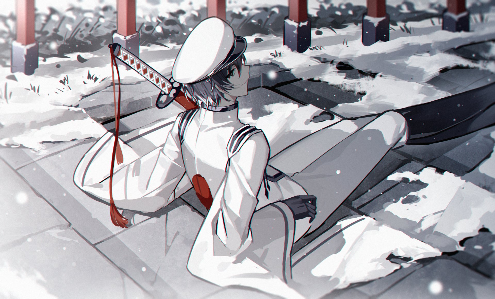 Download Kaito (Vocaloid) Anime Vocaloid 4k Ultra HD Wallpaper