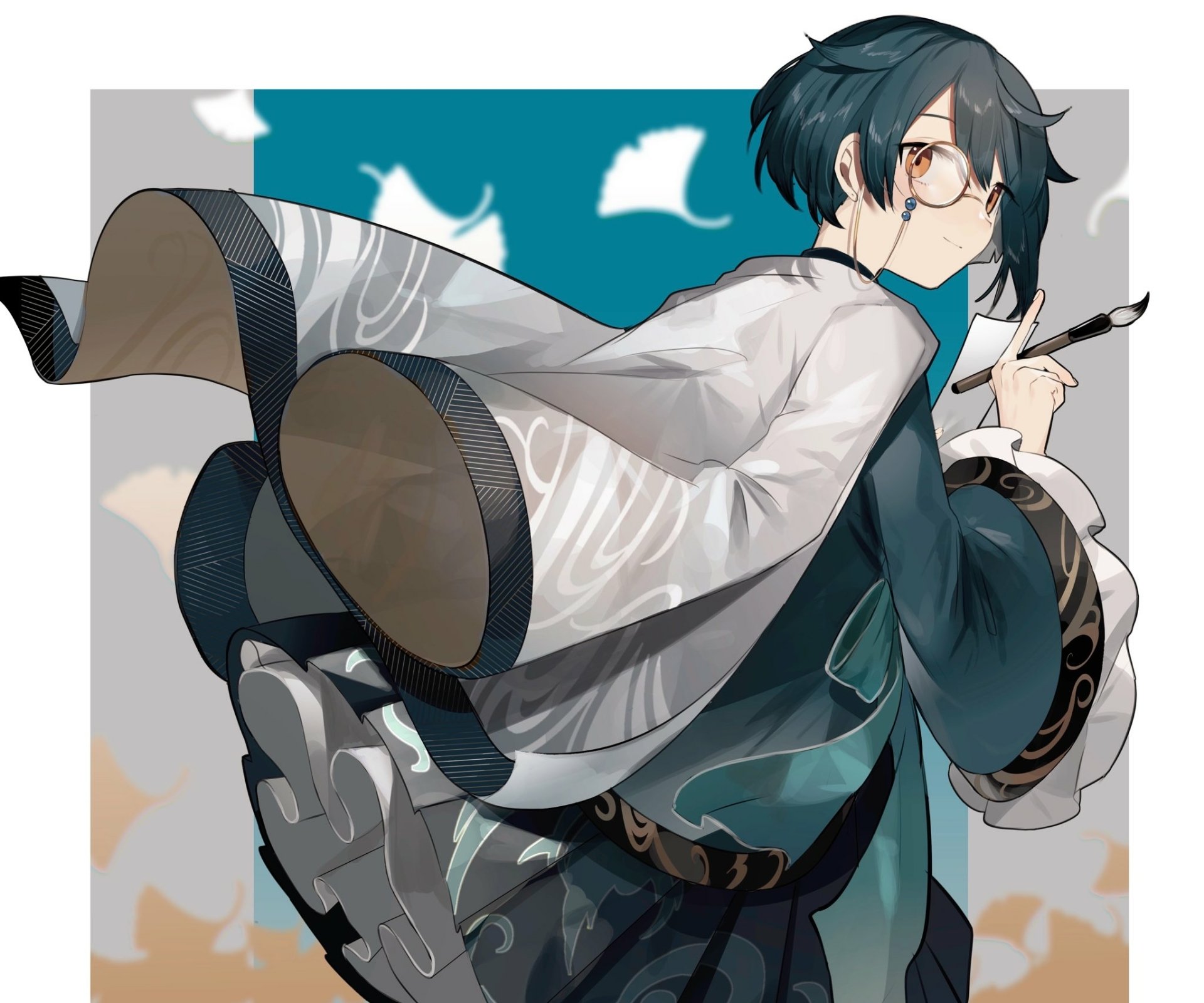 Download Xingqiu (Genshin Impact) Video Game Genshin Impact HD Wallpaper by KOMBU