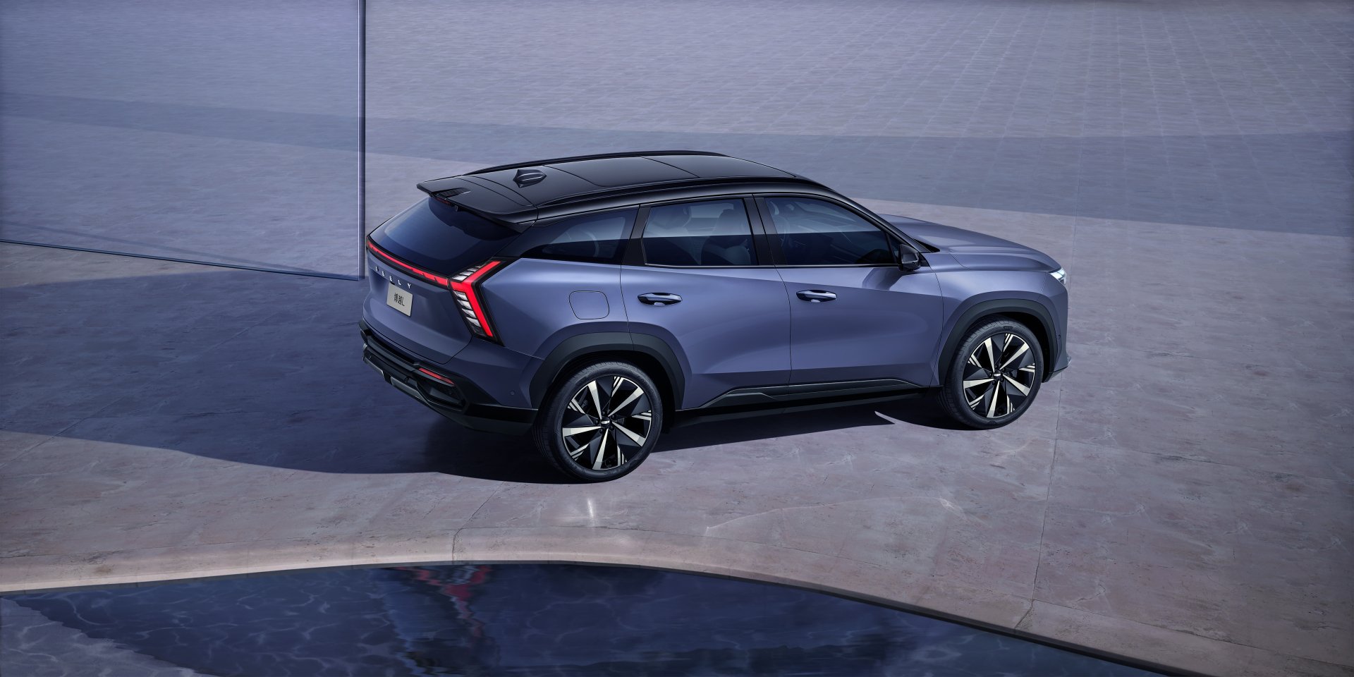 Download Vehicle Geely Boyue 4k Ultra HD Wallpaper