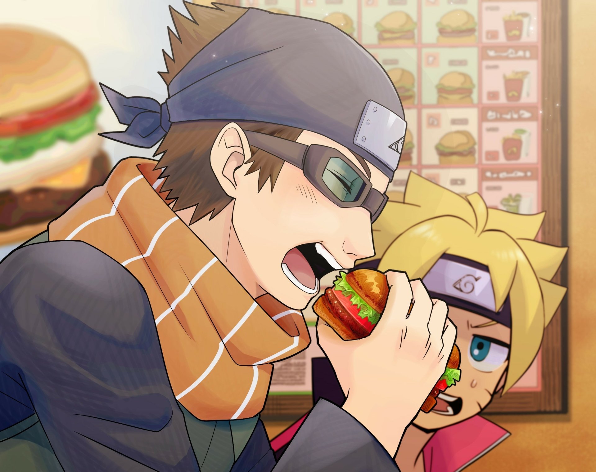 Download Mugino Anime Boruto HD Wallpaper by natsuco(なつこ)