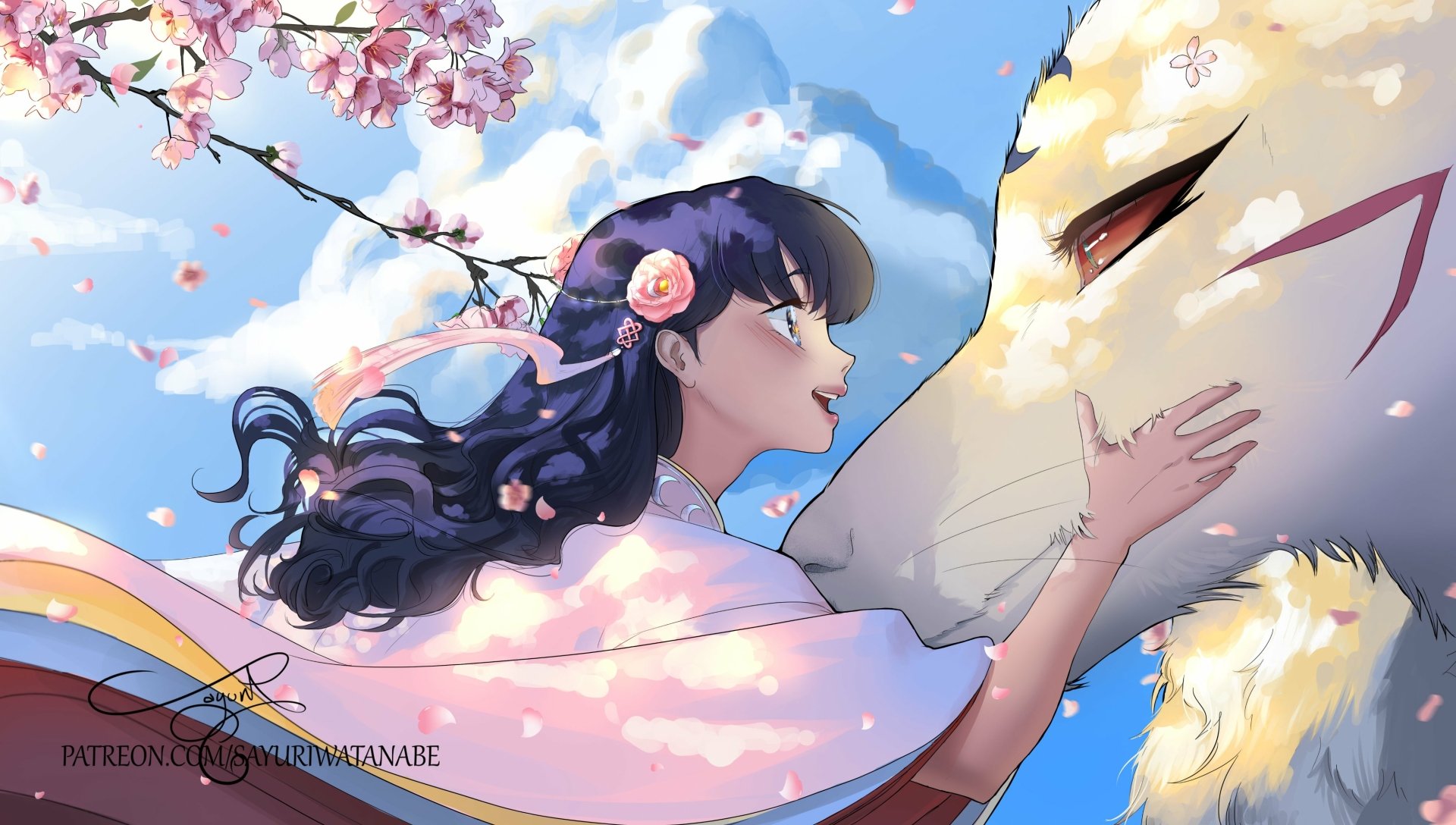 Download Kagome Higurashi Anime InuYasha 4k Ultra HD Wallpaper