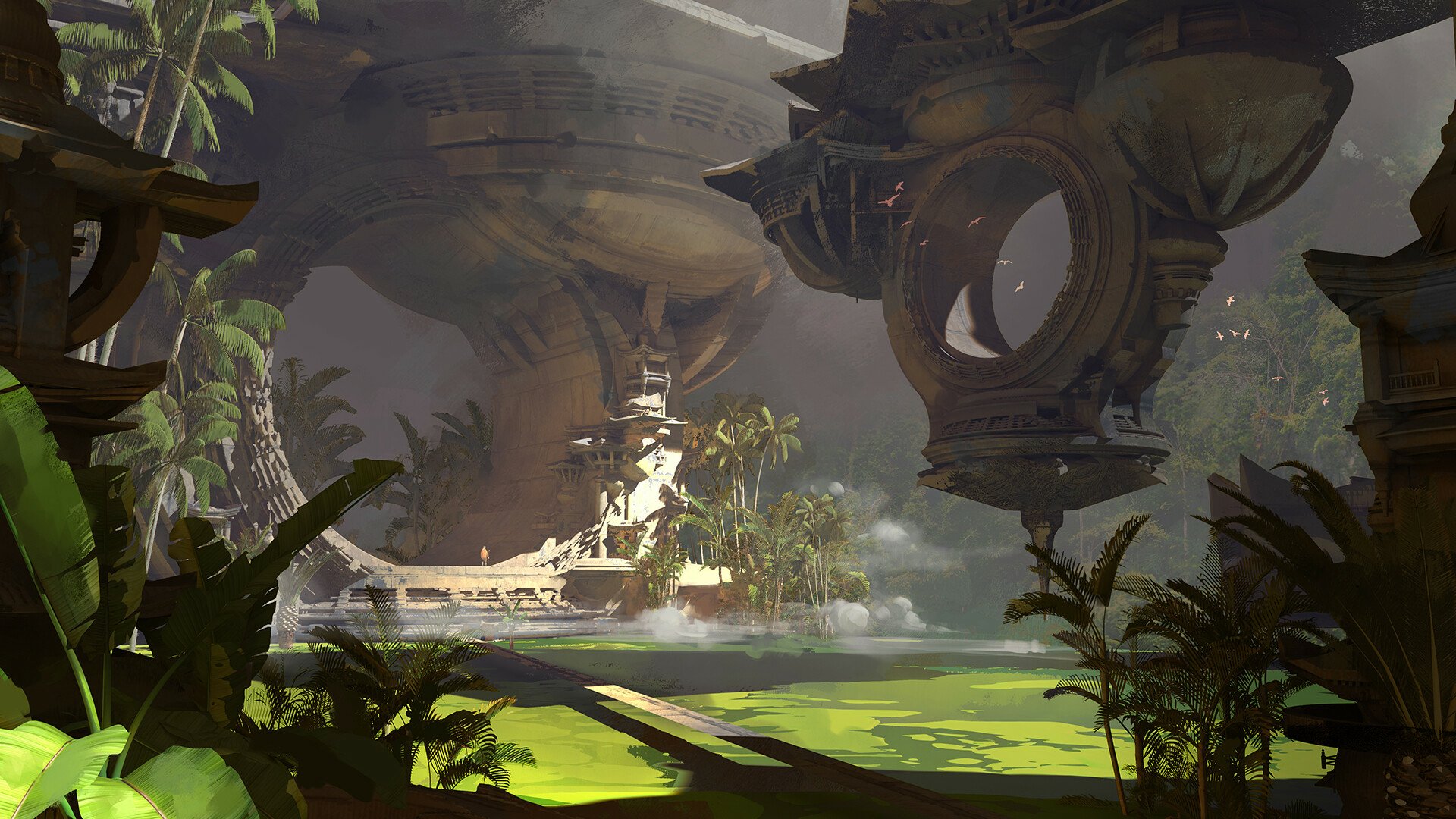 Download Sci Fi Structure HD Wallpaper by Sebastian Luca | 1920x1080 ...
