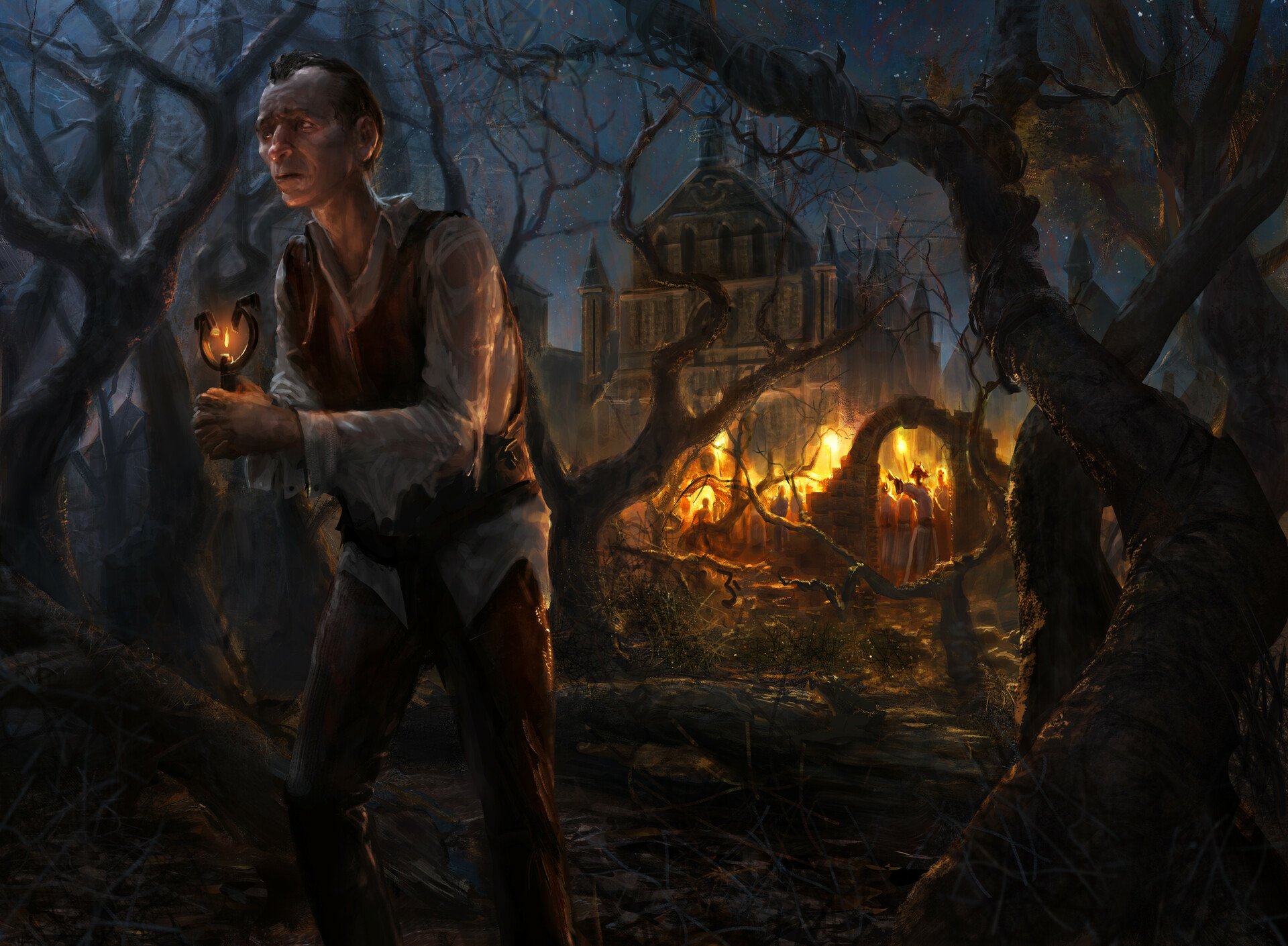 Download Man Made Magic: The Gathering HD Wallpaper by Campbell White