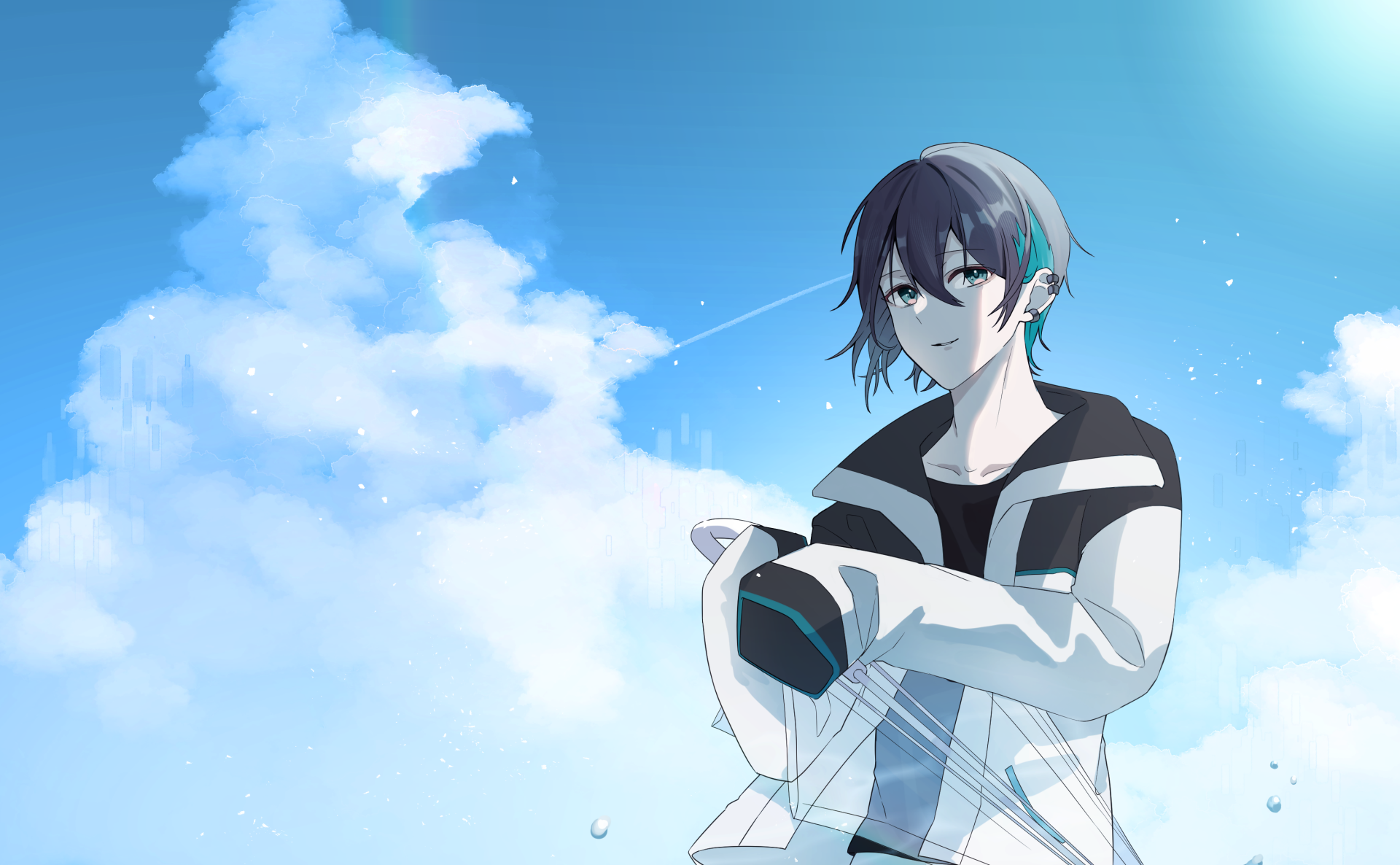 Download Mayuzumi Kai Anime Virtual Youtuber HD Wallpaper