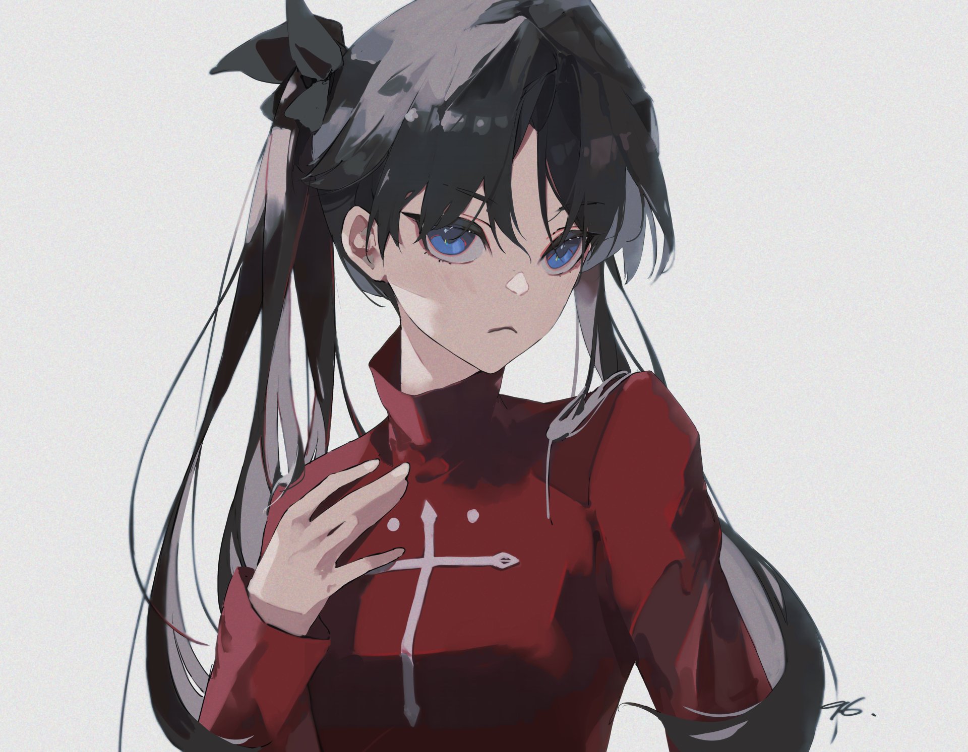 Download Rin Tohsaka Anime Fate/Stay Night 4k Ultra HD Wallpaper