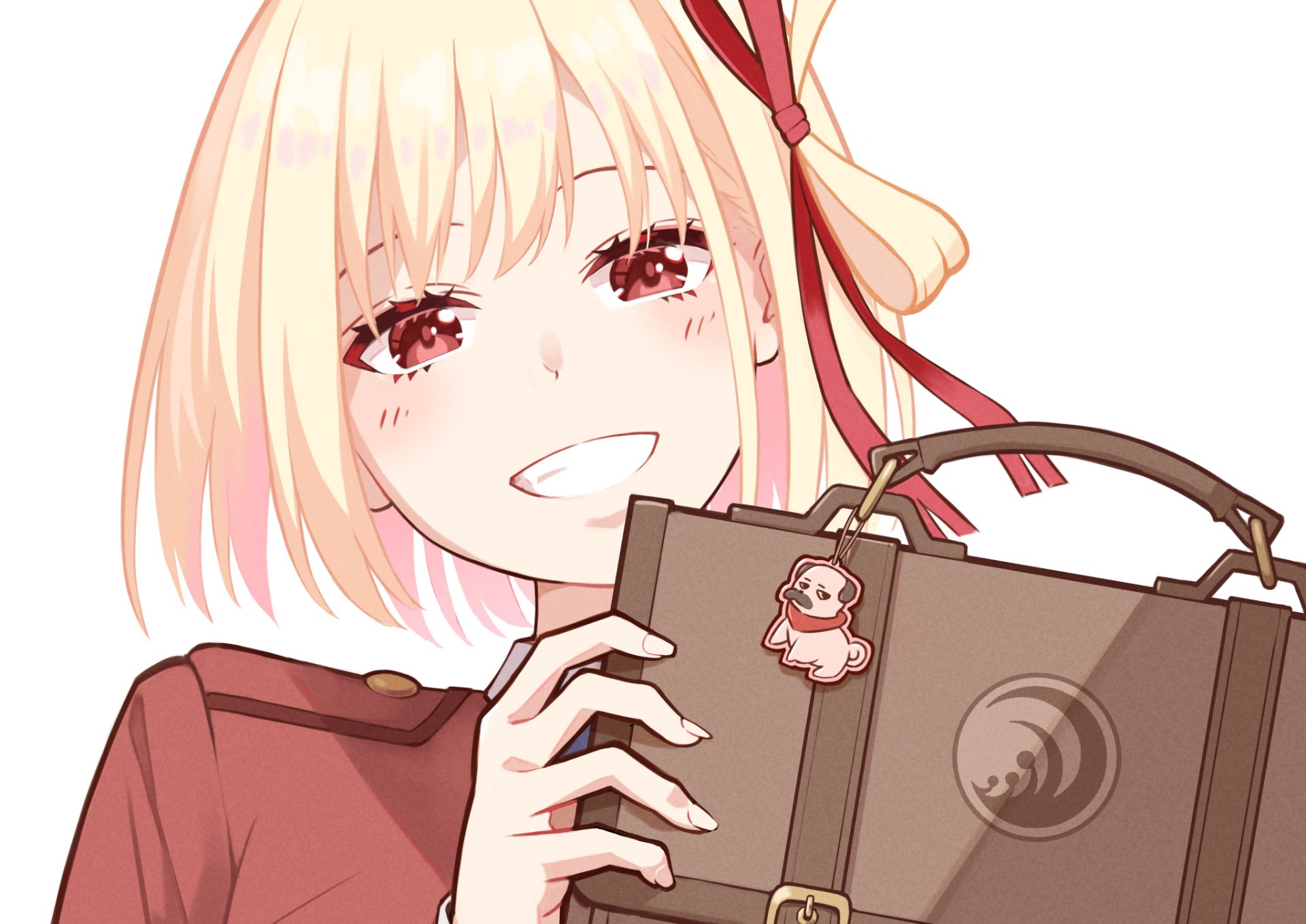 Download Chisato Nishikigi Anime Lycoris Recoil HD Wallpaper by らぁせんぱい