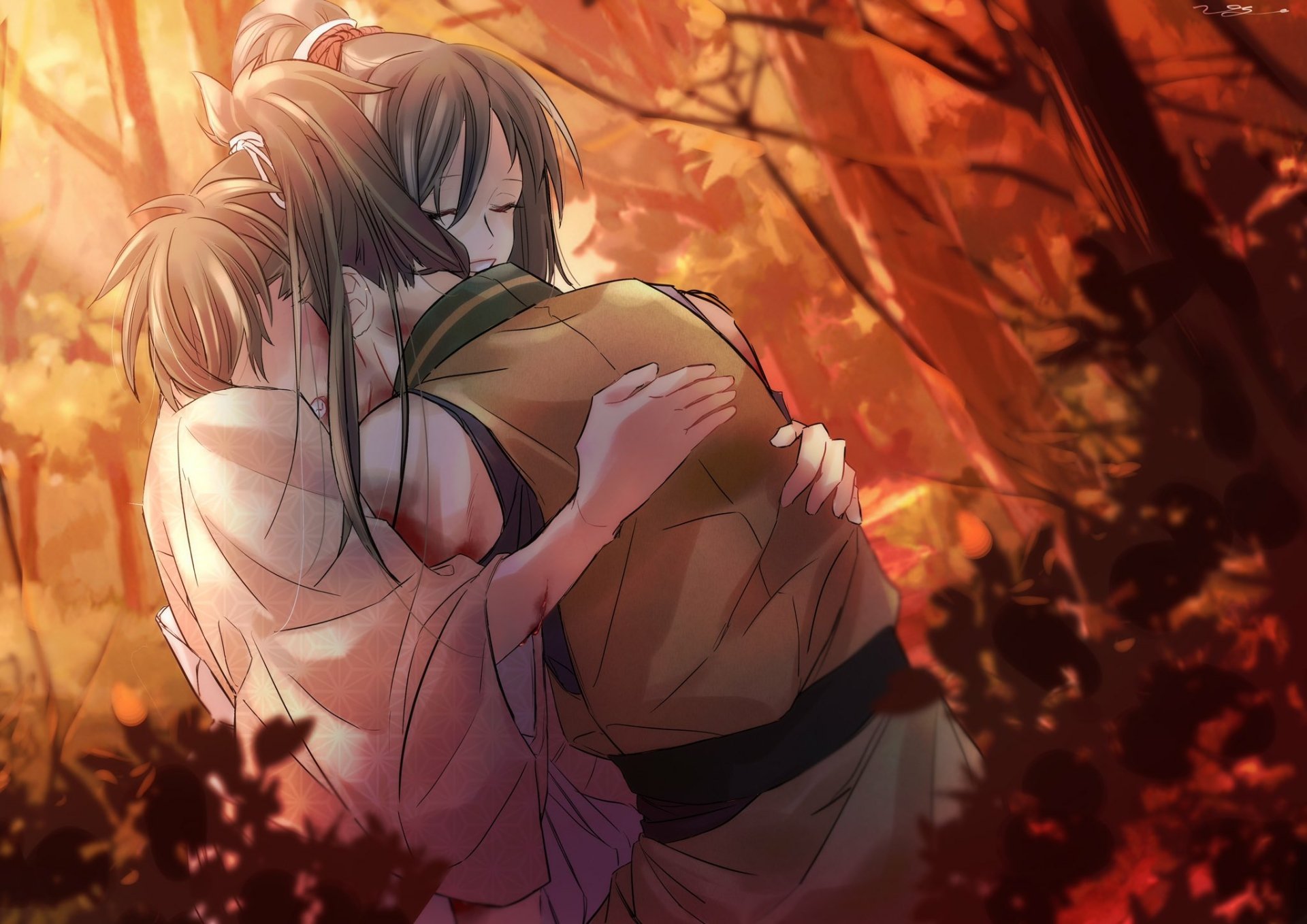 Download Toudou Heisuke Yukimura Chizuru Video Game Hakuouki Shinsengumi Kitan HD Wallpaper
