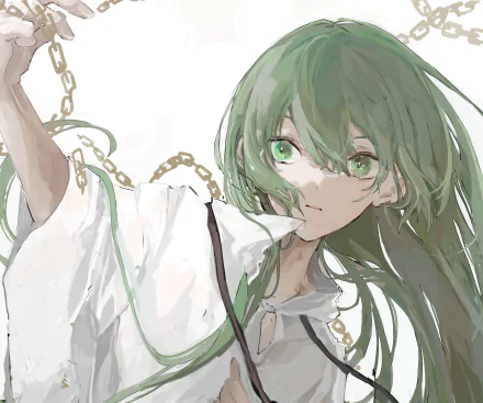 Anime Fate/strange fake Enkidu (Fate/Grand Order) HD Desktop Wallpaper | Background Image
