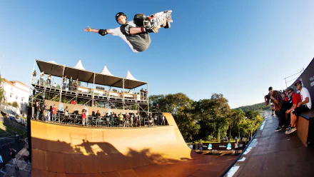  Tony Hawk does tricks in the real life