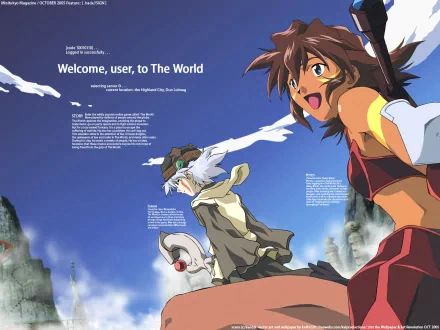 mimiru Anime .hack//sign HD Desktop Wallpaper | Background Image