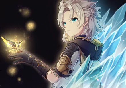 Albedo (Genshin Impact) video game Genshin Impact HD Desktop Wallpaper | Background Image