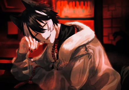 Holostars Kageyama Shien Anime Virtual Youtuber HD Desktop Wallpaper | Background Image