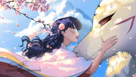 Kagome Higurashi Anime InuYasha HD Desktop Wallpaper | Background Image