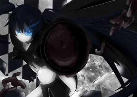 Anime Black Rock Shooter HD Desktop Wallpaper | Background Image