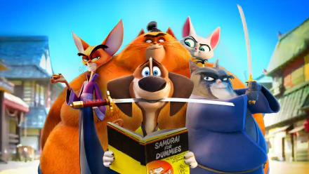 movie Paws of Fury: The Legend of Hank HD Desktop Wallpaper | Background Image