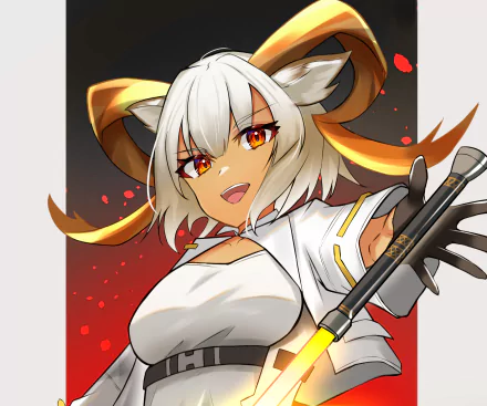 Carnelian (Arknights) video game Arknights HD Desktop Wallpaper | Background Image