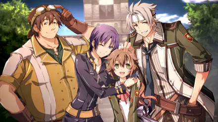 Towa Herschel Georges Nome Crow Armbrust Angelica Rogner Anime The Legend of Heroes: Trails of Cold Steel HD Desktop Wallpaper | Background Image