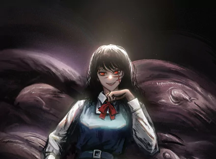 War Devil Asa Mitaka Anime Chainsaw Man HD Desktop Wallpaper | Background Image