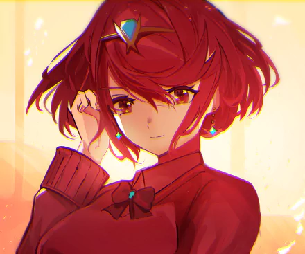 Pyra (Xenoblade) video game Xenoblade Chronicles 2 HD Desktop Wallpaper | Background Image
